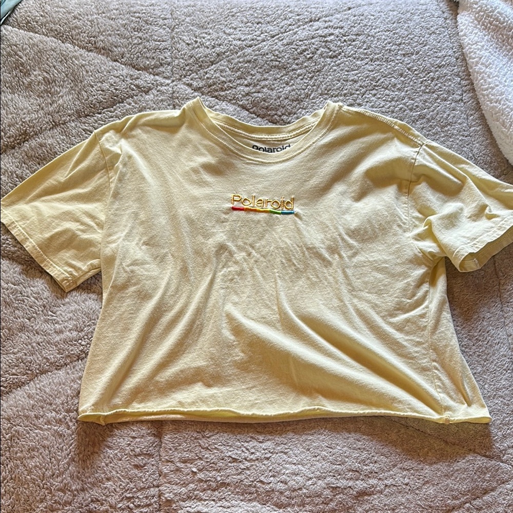 Polaroid Crop Top